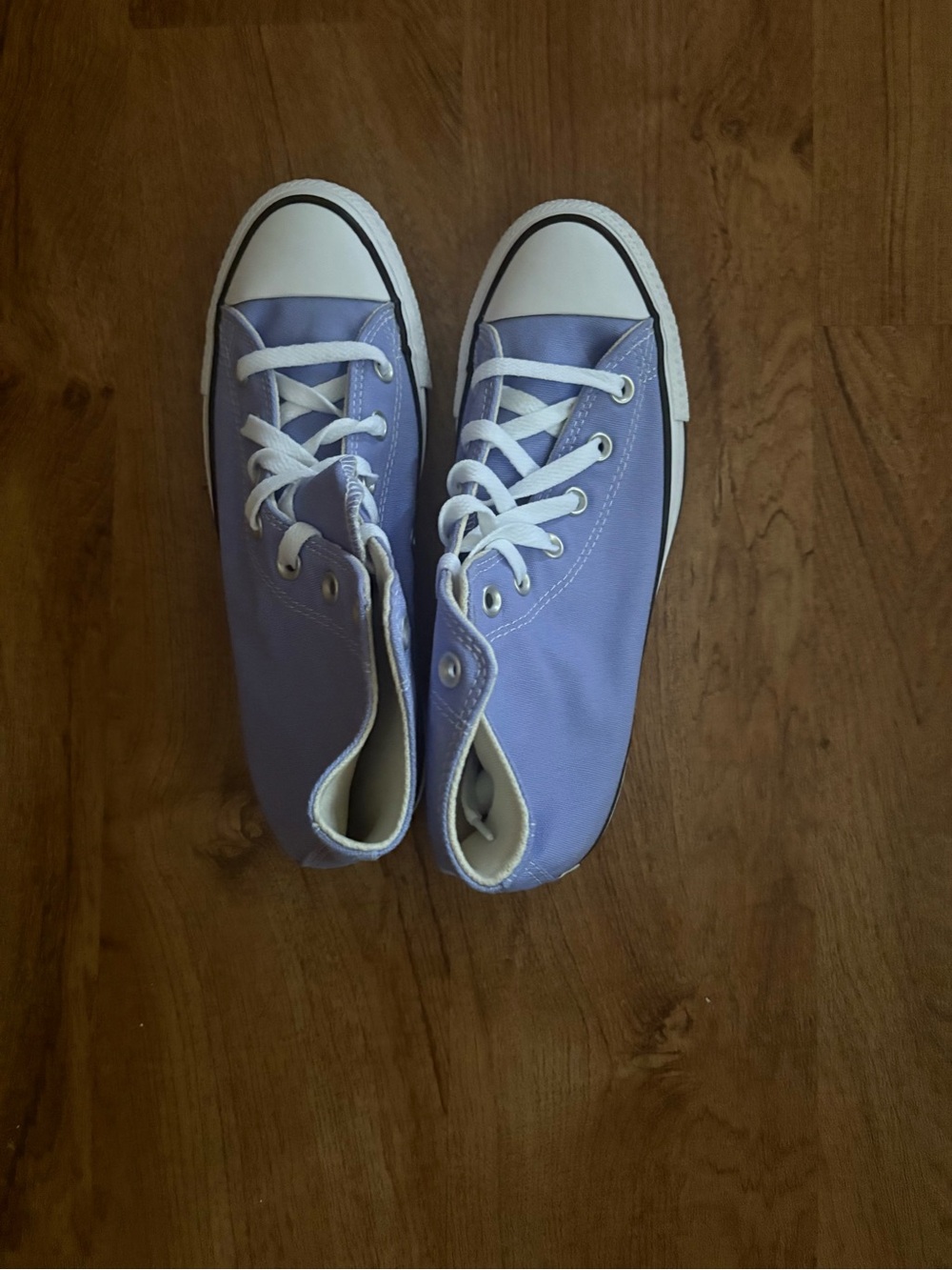 Converse Women's Lavender Canvas High-Top Sneakers